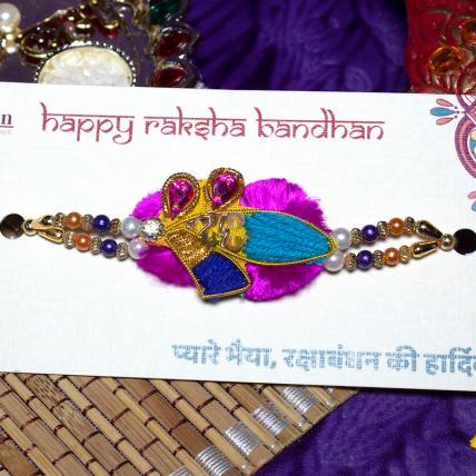 Special Zardosi Rakhi