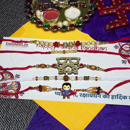 Cool Bro Rakhi Combo of 5