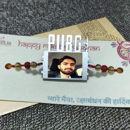 Personalized PUBG Lover Rakhi