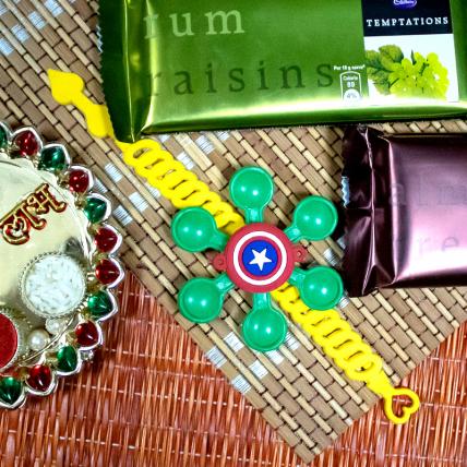Kids Rakhi with Temptation Chocolates