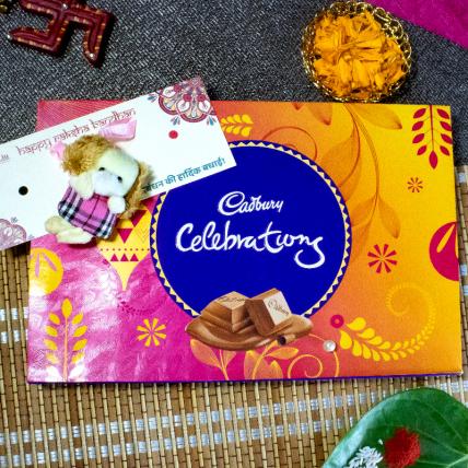 Doll Rakhi with Celebrations 150 Grams