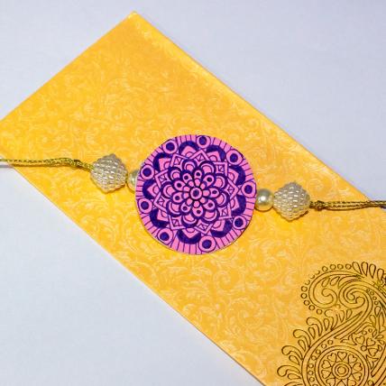 Purple Mandala Rakhi