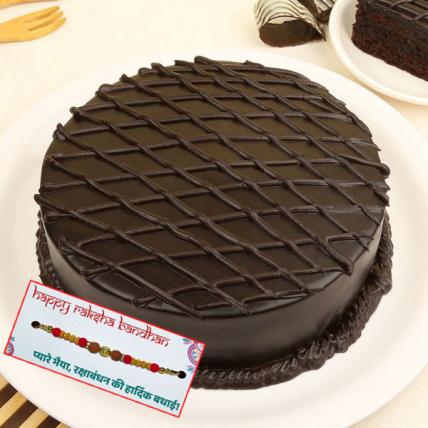 Chocolate Cake with Rakhis