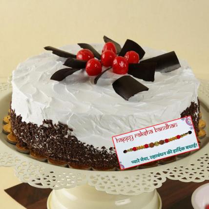 Black Forest Gateau with Rakhi