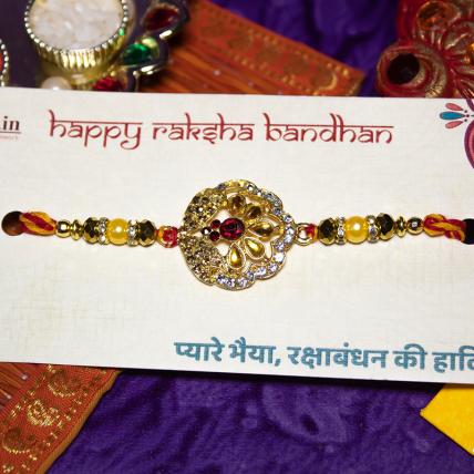 Precious Stone Rakhi