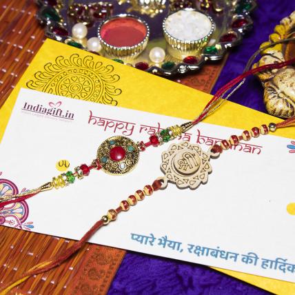 Set of 2 Rakhis