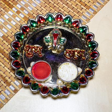 Traditional Rakhi Thali
