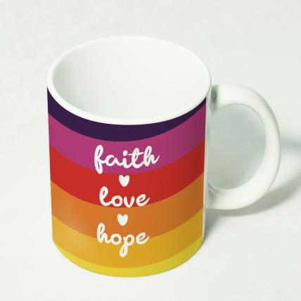 Faith Love Hope Mug