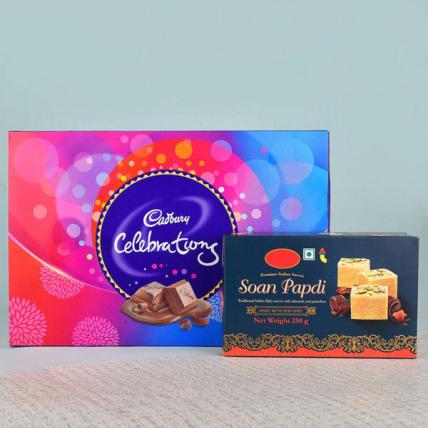 Soan Papdi N Cadbury Celebrations Pack