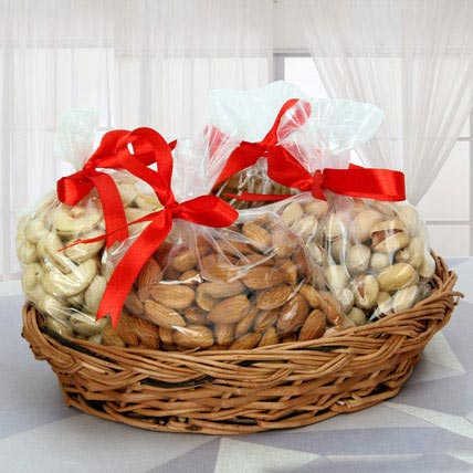 Basket Full of Dry Fruits 