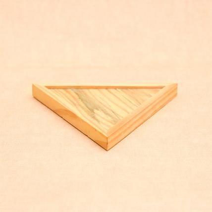 Triangle Wooden Plate