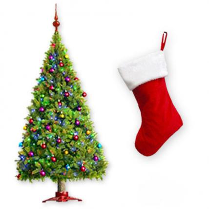Christmas Tree & Stocking