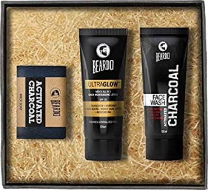 Beardo Soap, Face Wash & Face Lotion Combo