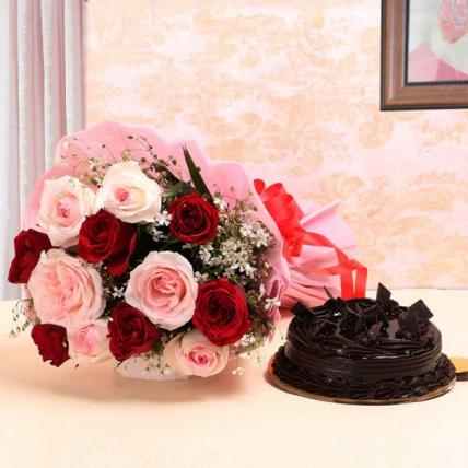 Glory Mix Roses & Choco Combo