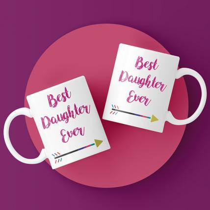 Best Daughter Ever Mug Set