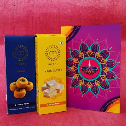 Diwali Sweets and Card