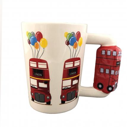 3D Double Decker Bus Coffee Mug