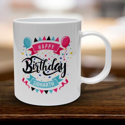 Birthday Personalised Name Mug