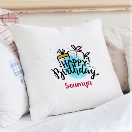 Special Personalised Birthday Cushion