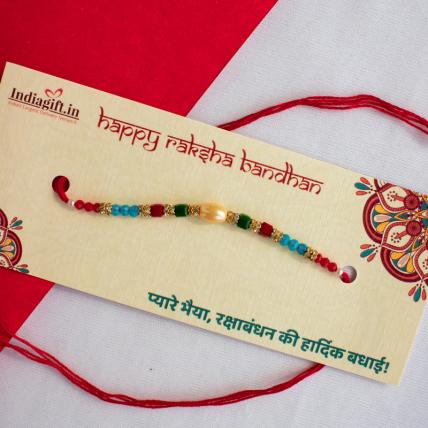 Unique Pearly Rakhi