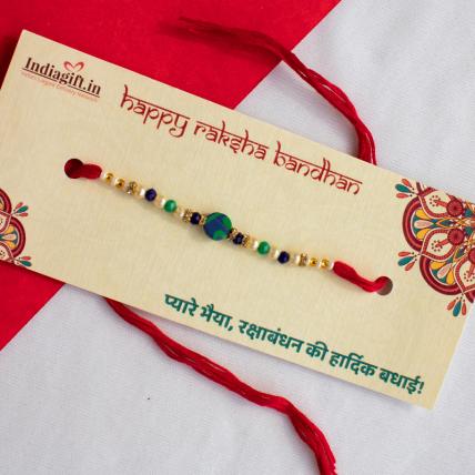 Beads & Pearl Rakhi