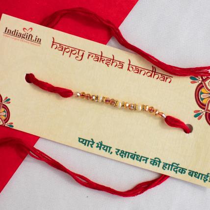 Shining Pearl Rakhi
