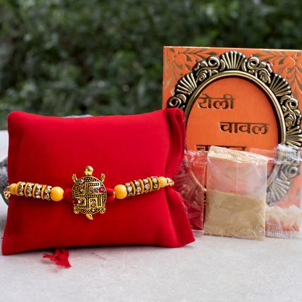 Swastik Turtoise Rakhi