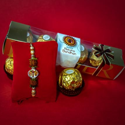 Kesari Rukdrash Rakhi and Chocolate