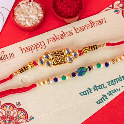 OM Rakhi Set