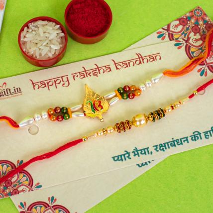 OM Rakhi Combo