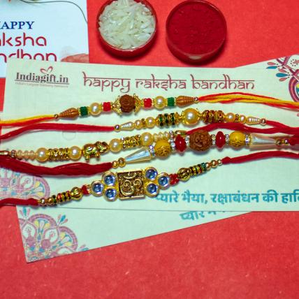 Supreme Rakhi Combo of 5