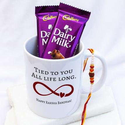 Tied to you Rakhi Gift Combo