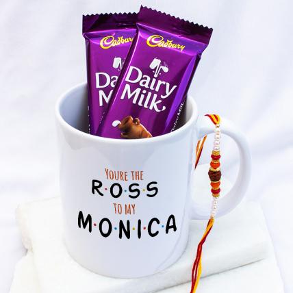 Ross Monica Rakhi Gift Combo