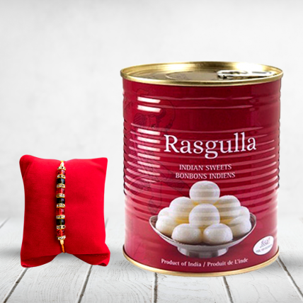 Rasgulla Tin with Rakhi