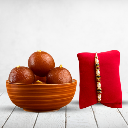 Gulab Jamun with Rakhi