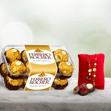 Ferrero Rocher and Bhaiya Bhabhi Rakhi