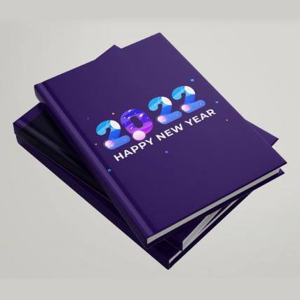 New Year Leather Diary