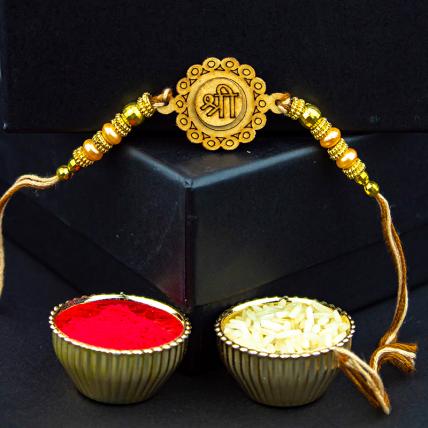 Shri Wooden Rakhi