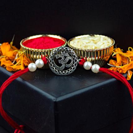 Circular Om Rakhi