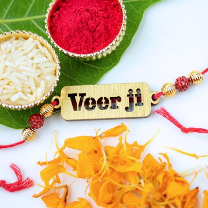 Veerji Rudraksh Rakhi