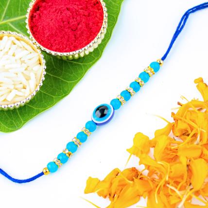 Blue Evil Eye Rakhi