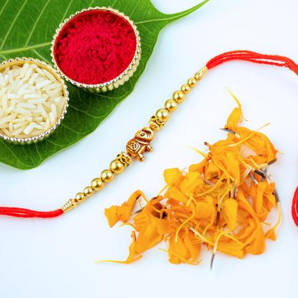 Beautiful Elephant Mauli Rakhi