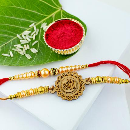 Shri OM Rakhi Combo