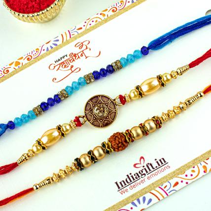 OM Rakhi Combo of 3