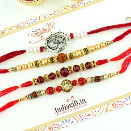 Special Rakhi Combo of 4