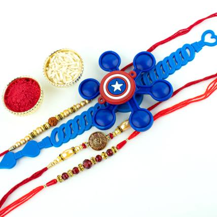 Fun Rakhi Combo of 4