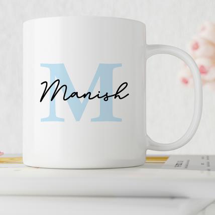 Personalised Name Male Mug