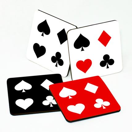 Poker Coasters