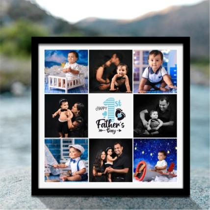 First father’s day Collage photo frame  