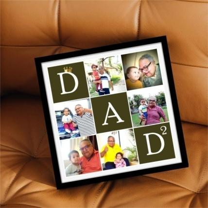 Dad of dad Father’s day photo frame 